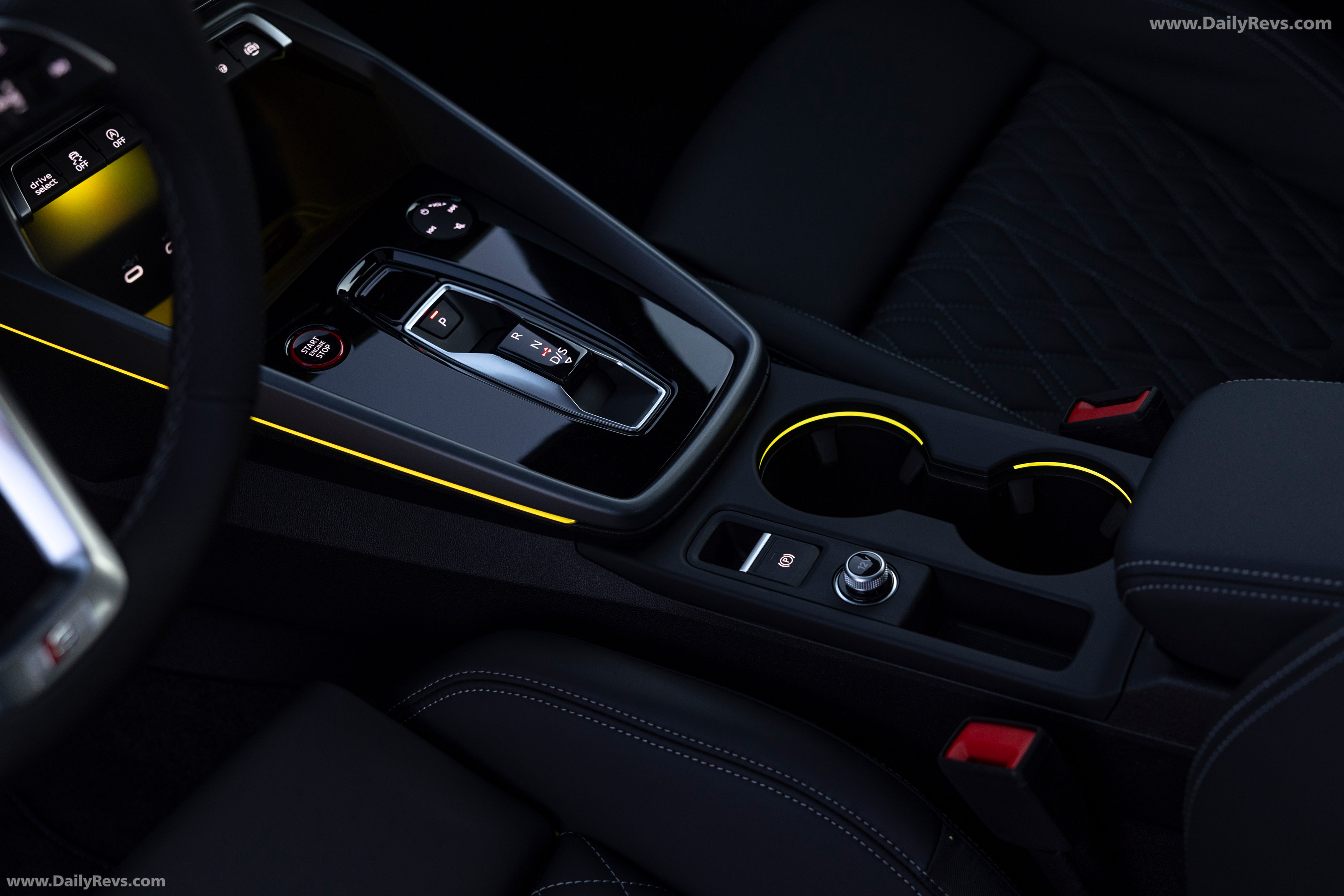 2025 Audi S3 8Y Python Yellow Interior