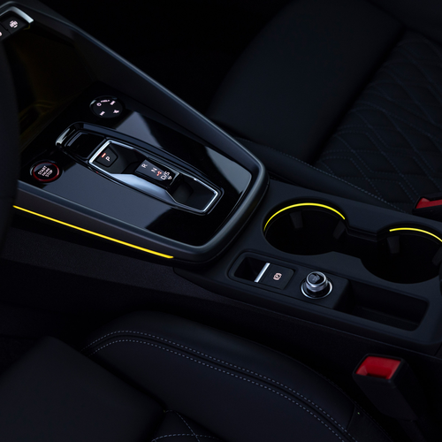 2025 Audi S3 8Y Python Yellow Interior