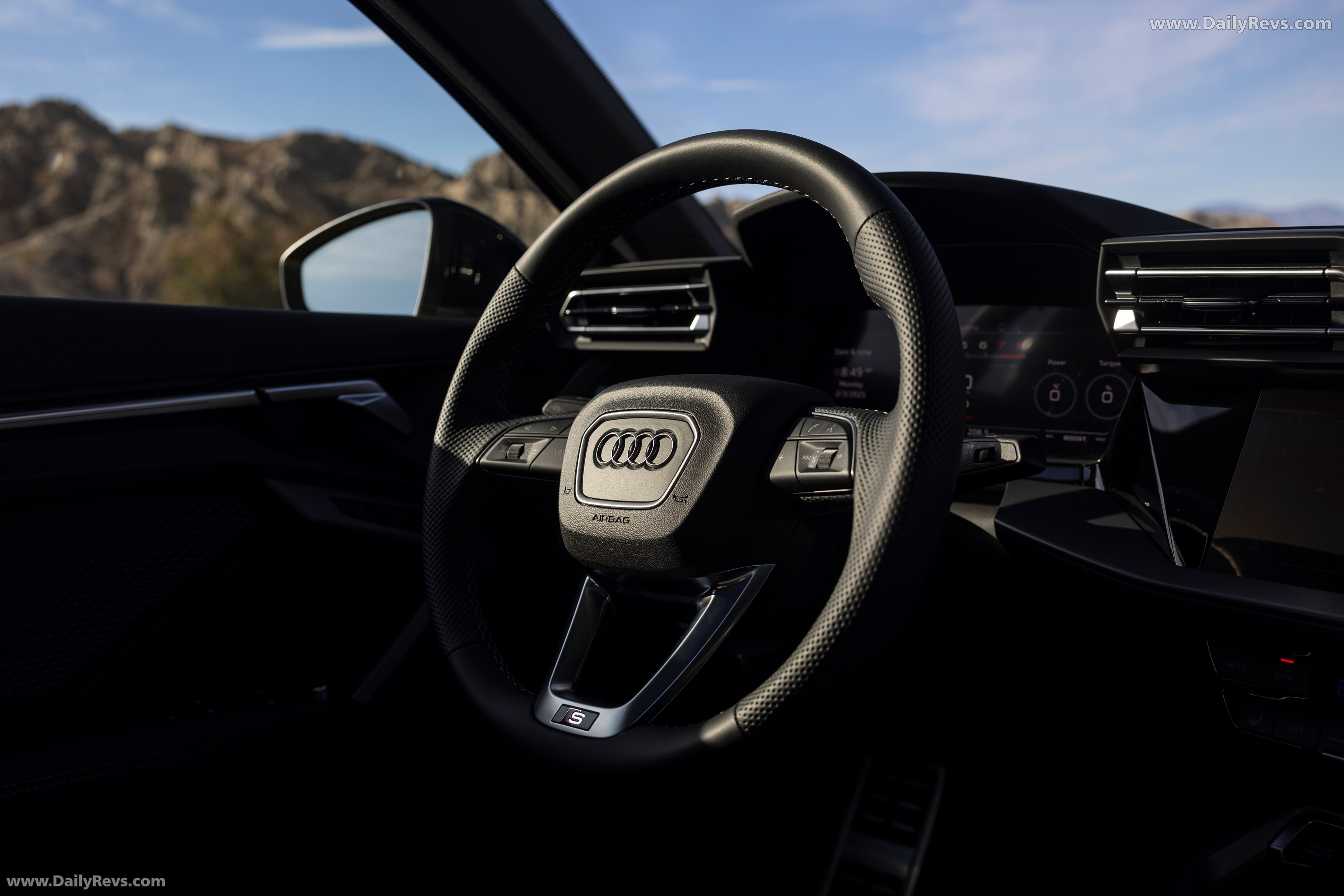 2025 Audi S3 8Y Python Yellow Interior