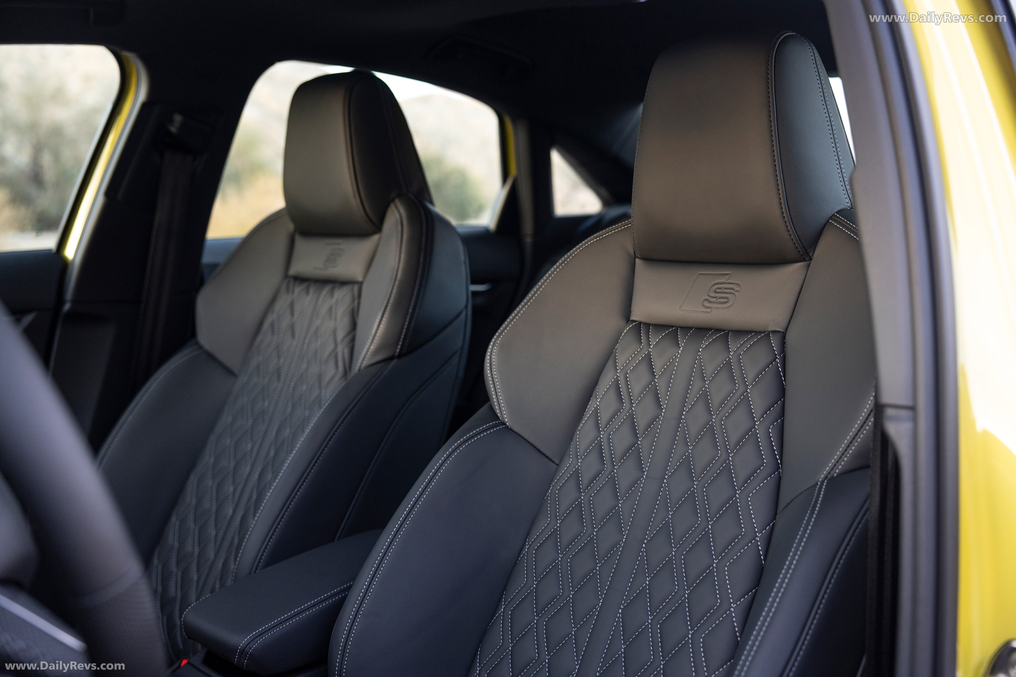 2025 Audi S3 8Y Python Yellow Interior