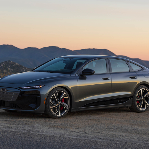 2025 Audi S6 Sportback e-tron C9 Daytona Gray Front View