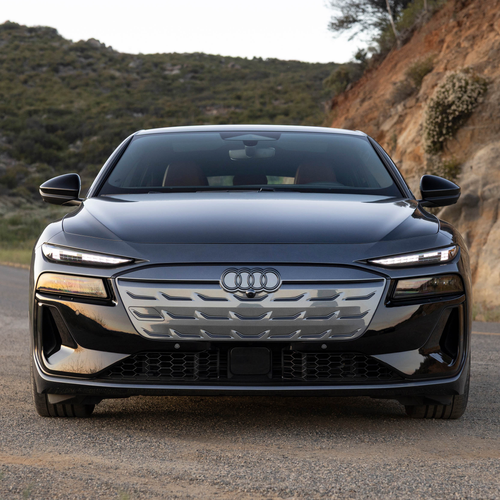 2025 Audi S6 Sportback e-tron C9 Daytona Gray Front View