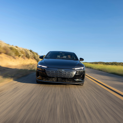2025 Audi S6 Sportback e-tron C9 Daytona Gray Front View