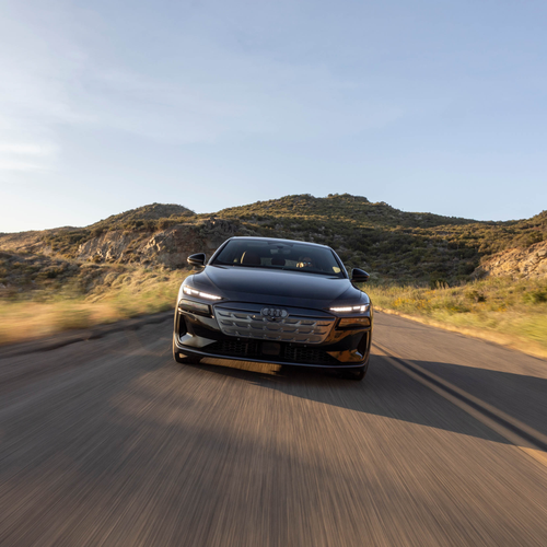 2025 Audi S6 Sportback e-tron C9 Daytona Gray Front View