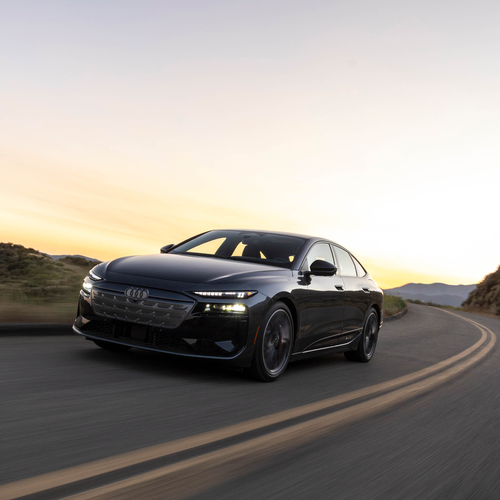 2025 Audi S6 Sportback e-tron C9 Daytona Gray Front View