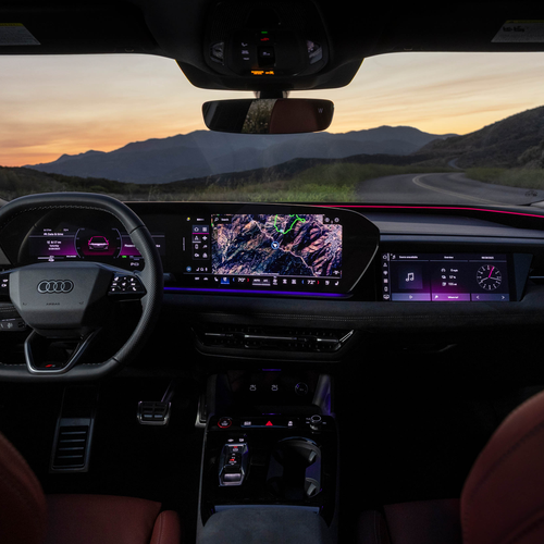 2025 Audi S6 Sportback e-tron C9 Daytona Gray Interior
