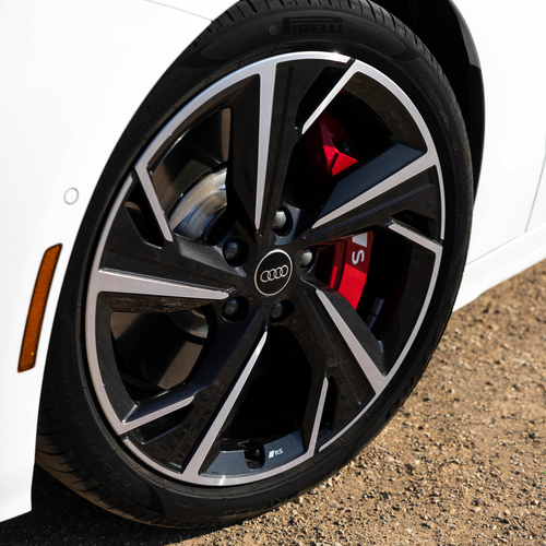 2025 Audi S6 Sportback e-tron C9 Glacier White Exterior
