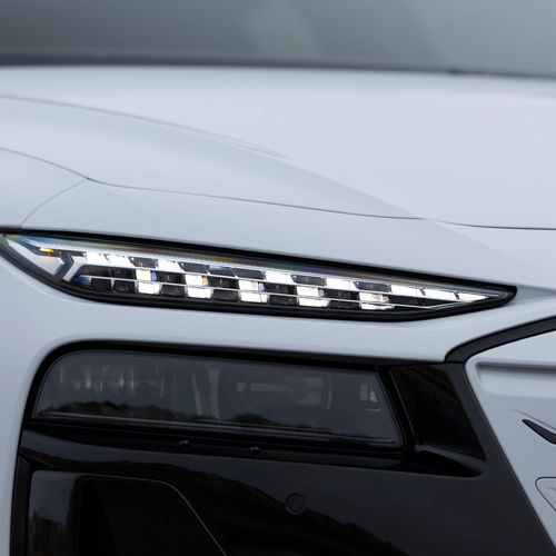 2025 Audi S6 Sportback e-tron C9 Glacier White Exterior