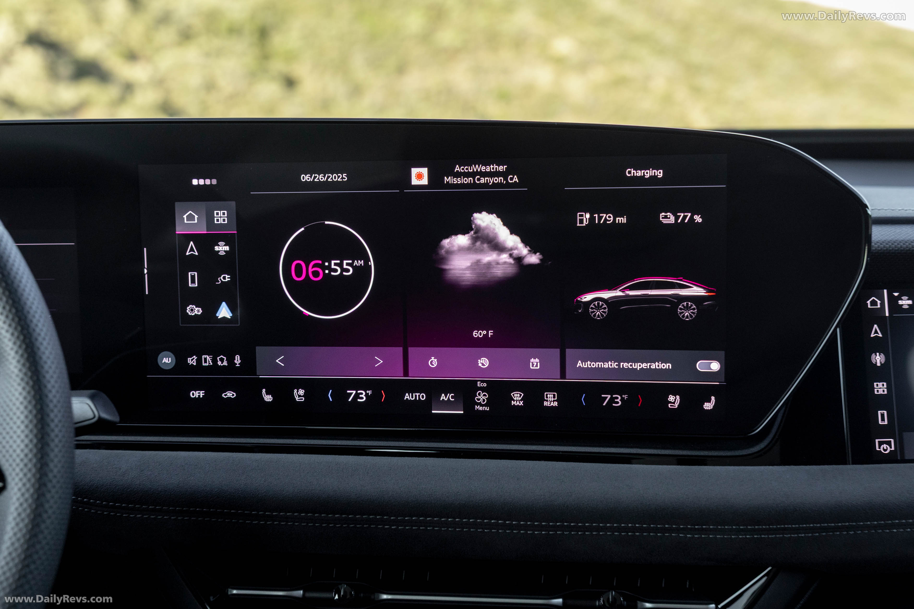 2025 Audi S6 Sportback e-tron C9 Glacier White Interior