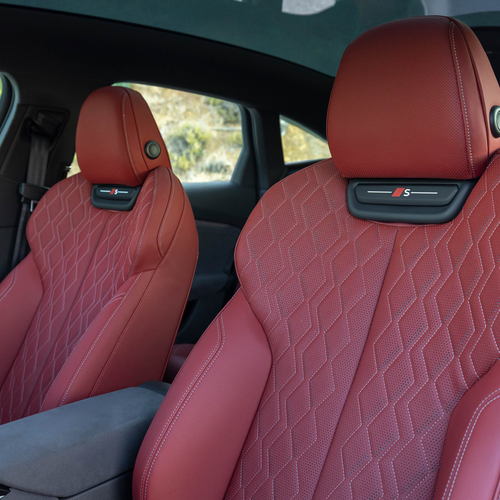 2025 Audi S6 Sportback e-tron C9 Glacier White Interior