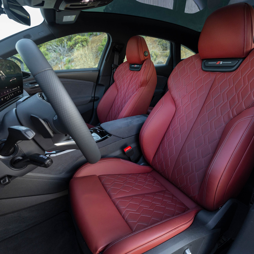 2025 Audi S6 Sportback e-tron C9 Glacier White Interior