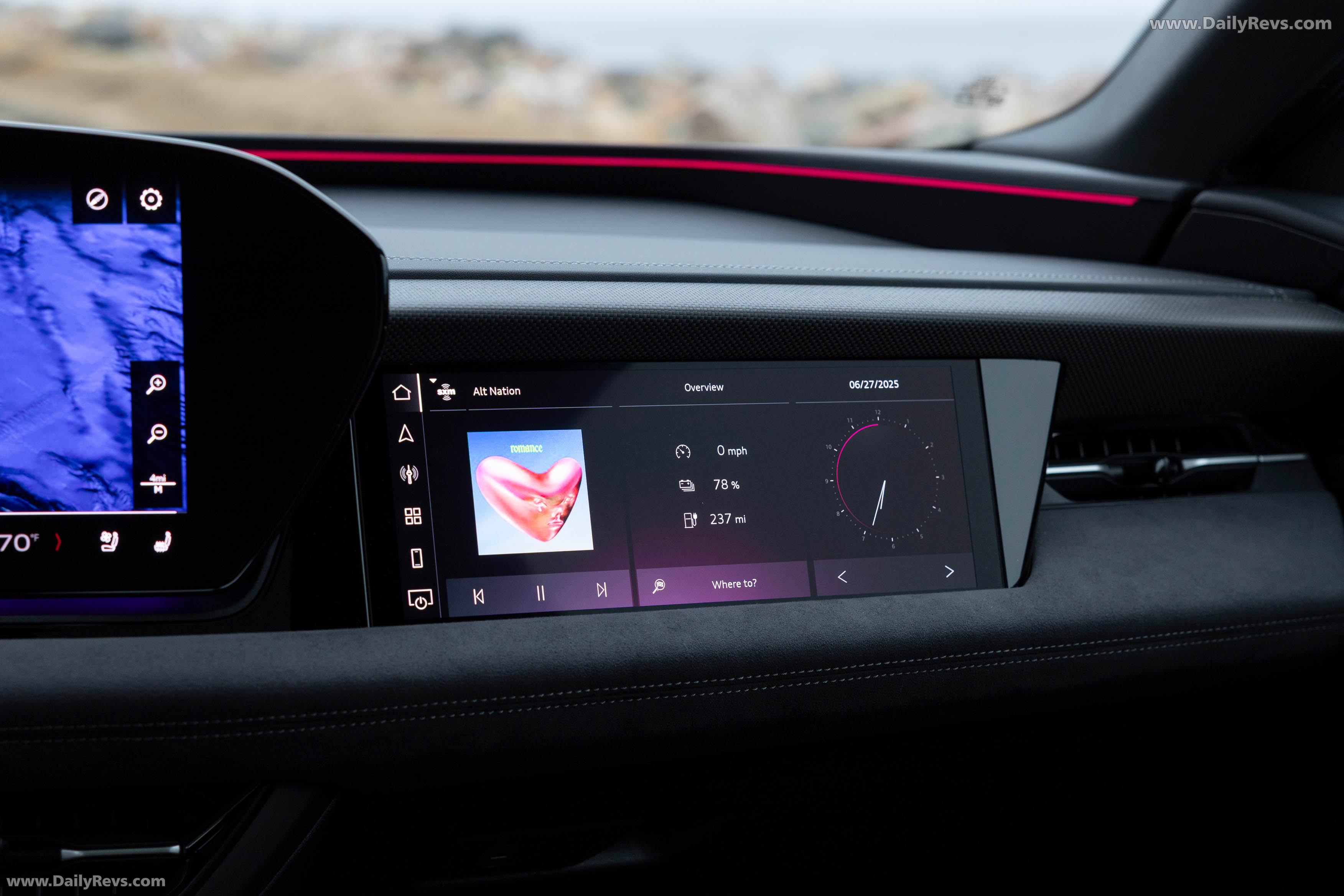 2025 Audi S6 Sportback e-tron C9 Glacier White Interior