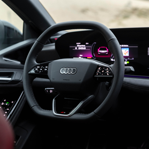 2025 Audi S6 Sportback e-tron C9 Glacier White Interior