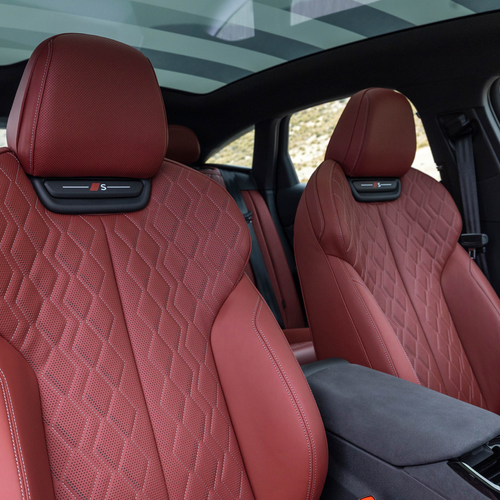 2025 Audi S6 Sportback e-tron C9 Glacier White Interior