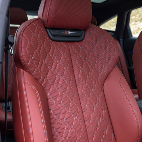 2025 Audi S6 Sportback e-tron C9 Glacier White Interior