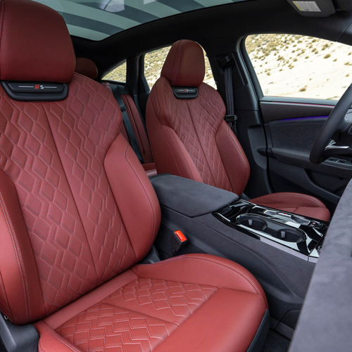 2025 Audi S6 Sportback e-tron C9 Glacier White Interior