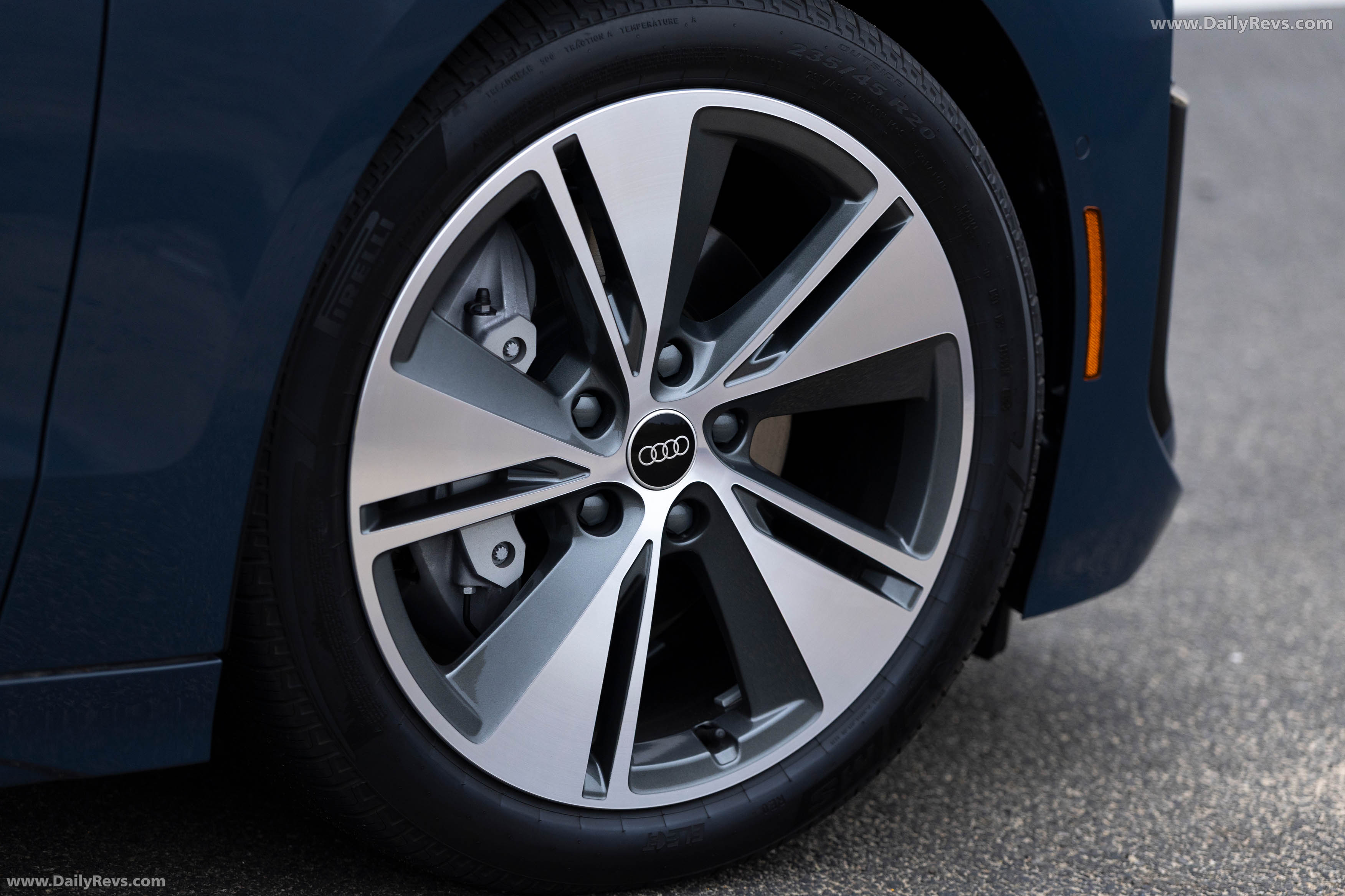 2025 Audi A6 Sportback e-tron quattro C9 Plasma Blue Exterior