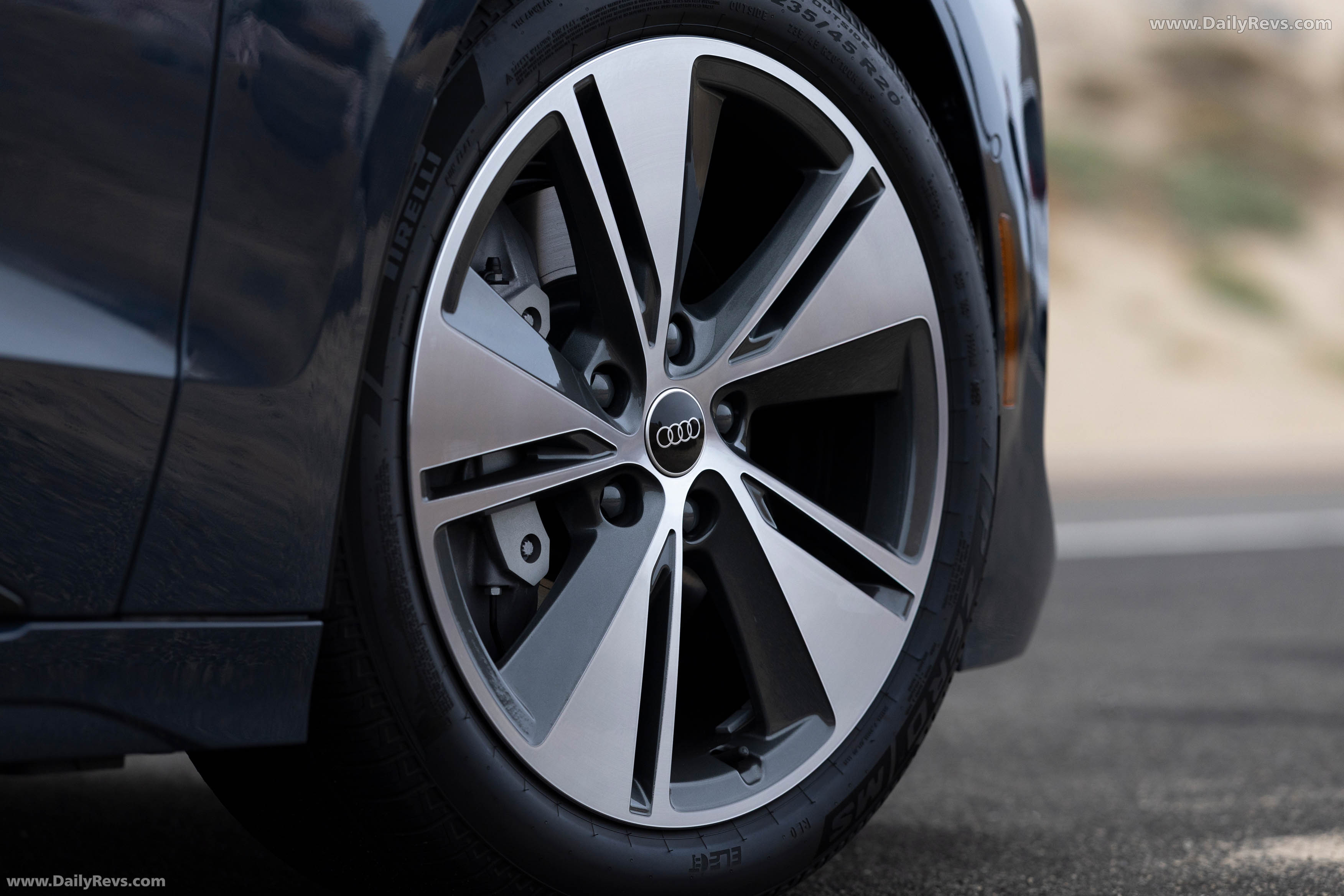 2025 Audi A6 Sportback e-tron quattro C9 Plasma Blue Exterior