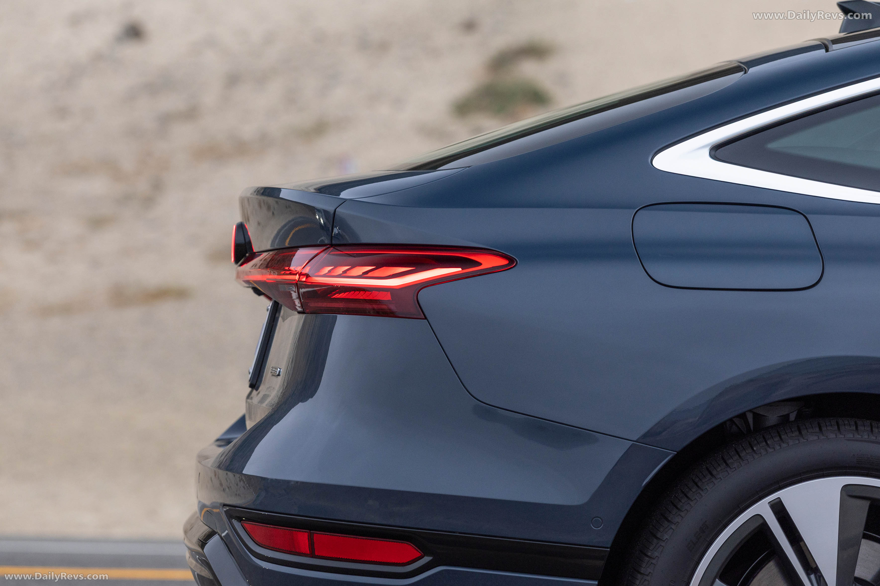 2025 Audi A6 Sportback e-tron quattro C9 Plasma Blue Exterior