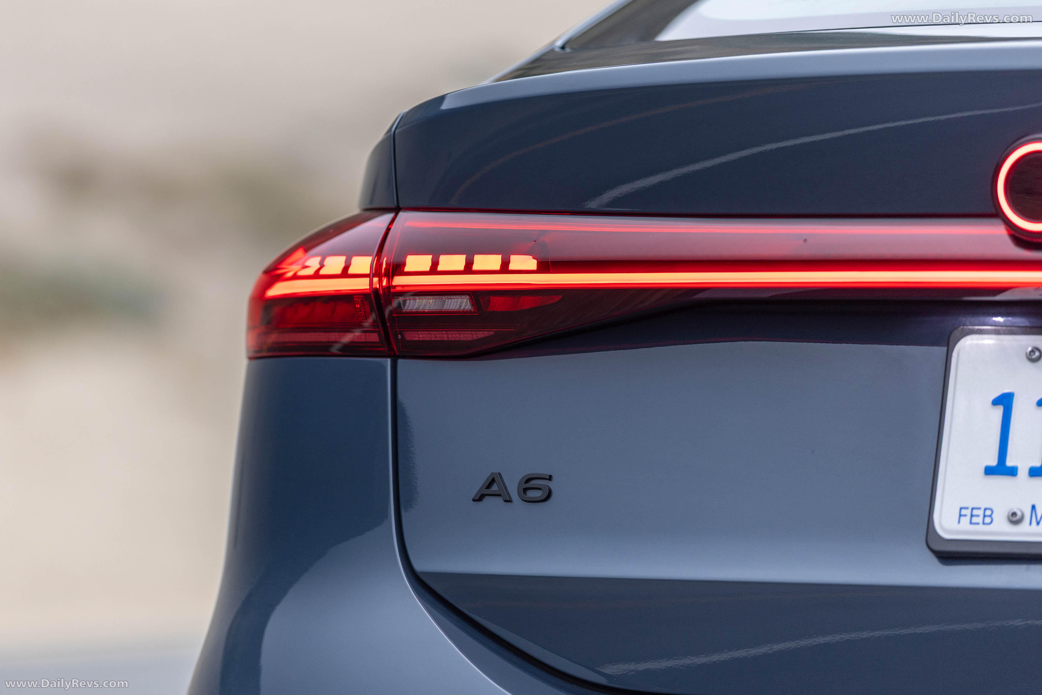 2025 Audi A6 Sportback e-tron quattro C9 Plasma Blue Exterior