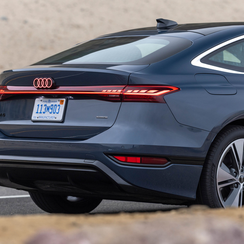 2025 Audi A6 Sportback e-tron quattro C9 Plasma Blue Exterior