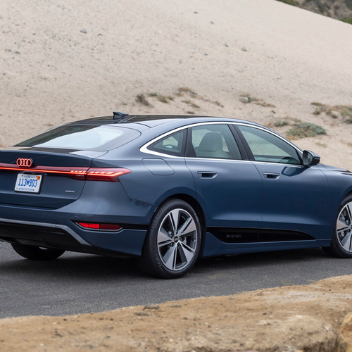 2025 Audi A6 Sportback e-tron quattro C9 Plasma Blue Exterior