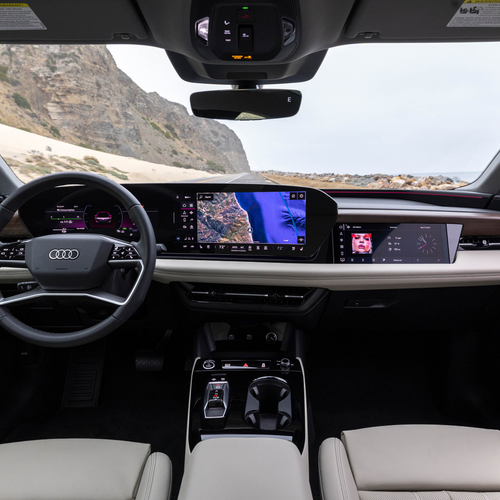 2025 Audi A6 Sportback e-tron quattro C9 Plasma Blue Interior