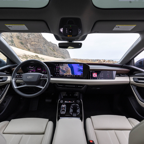 2025 Audi A6 Sportback e-tron quattro C9 Plasma Blue Interior