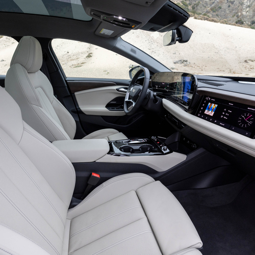 2025 Audi A6 Sportback e-tron quattro C9 Plasma Blue Interior