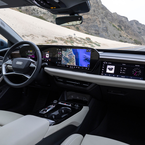 2025 Audi A6 Sportback e-tron quattro C9 Plasma Blue Interior