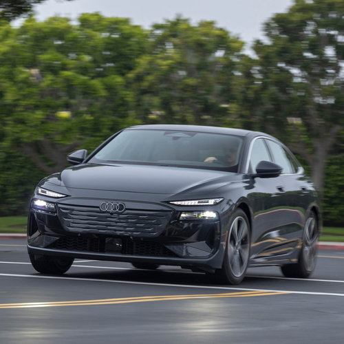 2025 Audi A6 Sportback e-tron C9 Magnet Gray Front View