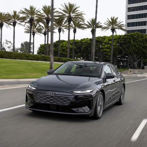 2025 Audi A6 Sportback e-tron C9 Magnet Gray Front View