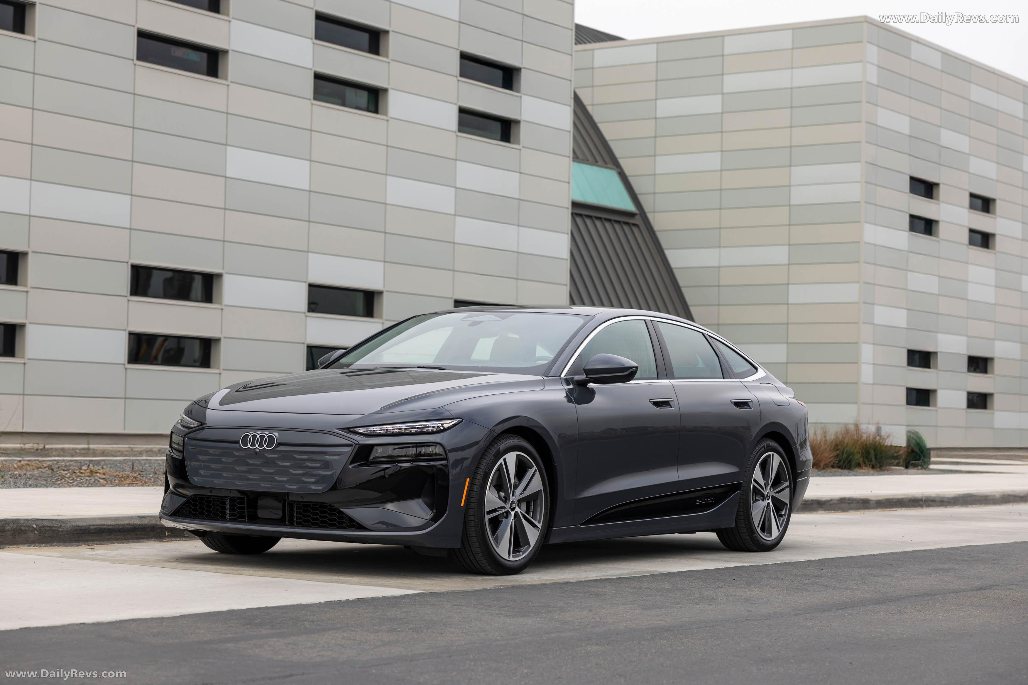 2025 Audi A6 Sportback e-tron C9 Magnet Gray Front View