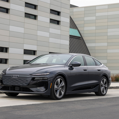 2025 Audi A6 Sportback e-tron C9 Magnet Gray Front View