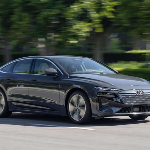 2025 Audi A6 Sportback e-tron C9 Magnet Gray Front View