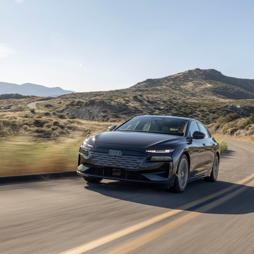 2025 Audi A6 Sportback e-tron C9 Magnet Gray Front View