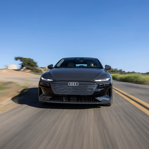2025 Audi A6 Sportback e-tron C9 Magnet Gray Front View