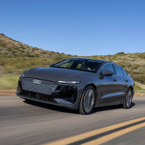 2025 Audi A6 Sportback e-tron C9 Magnet Gray Front View