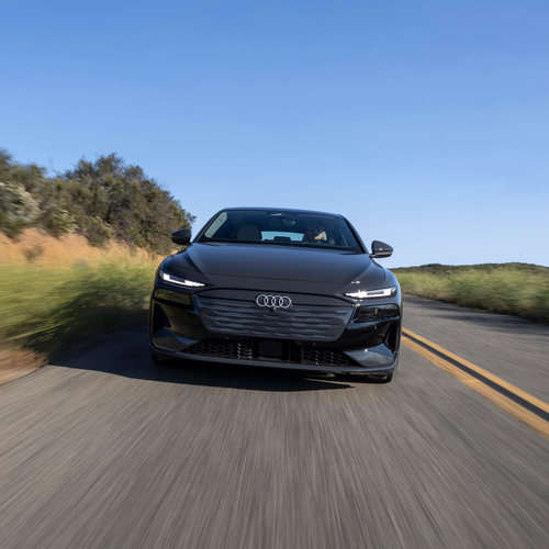 2025 Audi A6 Sportback e-tron C9 Magnet Gray Front View
