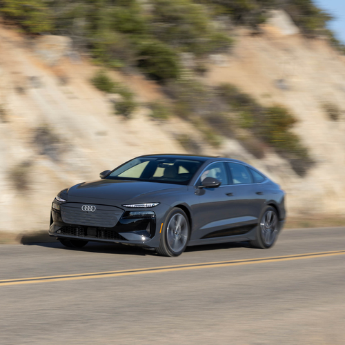 2025 Audi A6 Sportback e-tron C9 Magnet Gray Front View