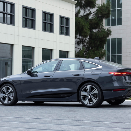 2025 Audi A6 Sportback e-tron C9 Magnet Gray Rear View