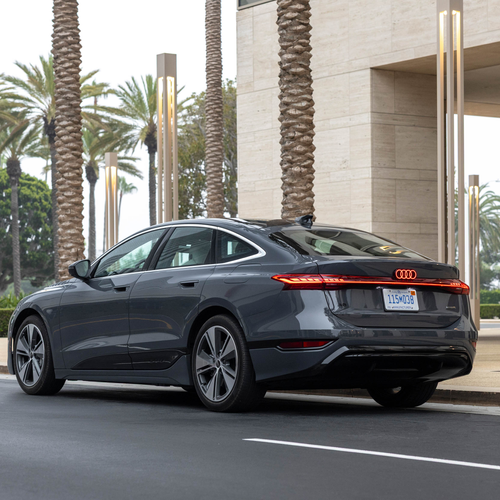 2025 Audi A6 Sportback e-tron C9 Magnet Gray Rear View