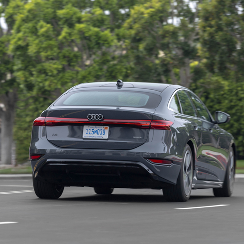 2025 Audi A6 Sportback e-tron C9 Magnet Gray Rear View