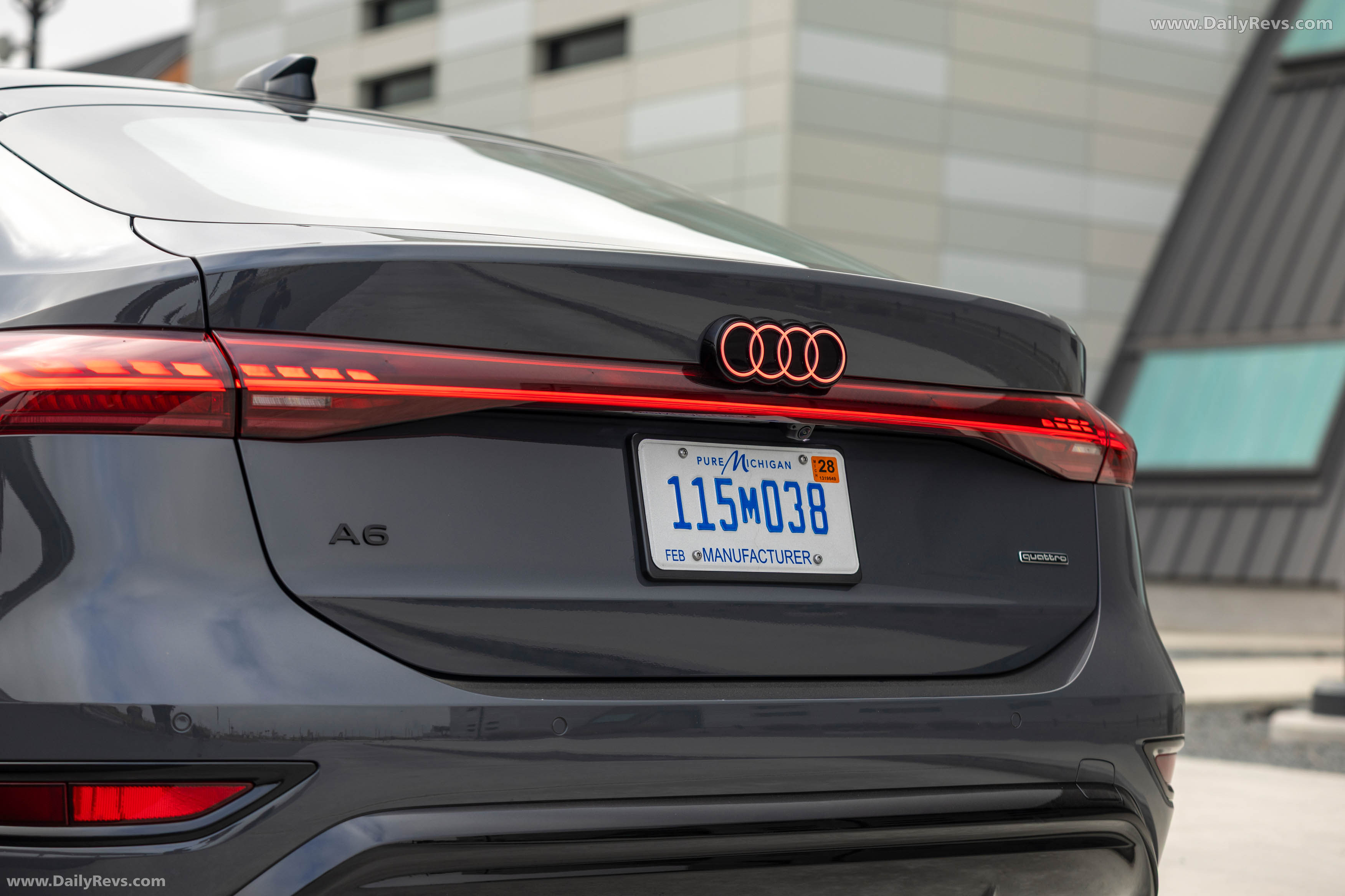 2025 Audi A6 Sportback e-tron C9 Magnet Gray Exterior