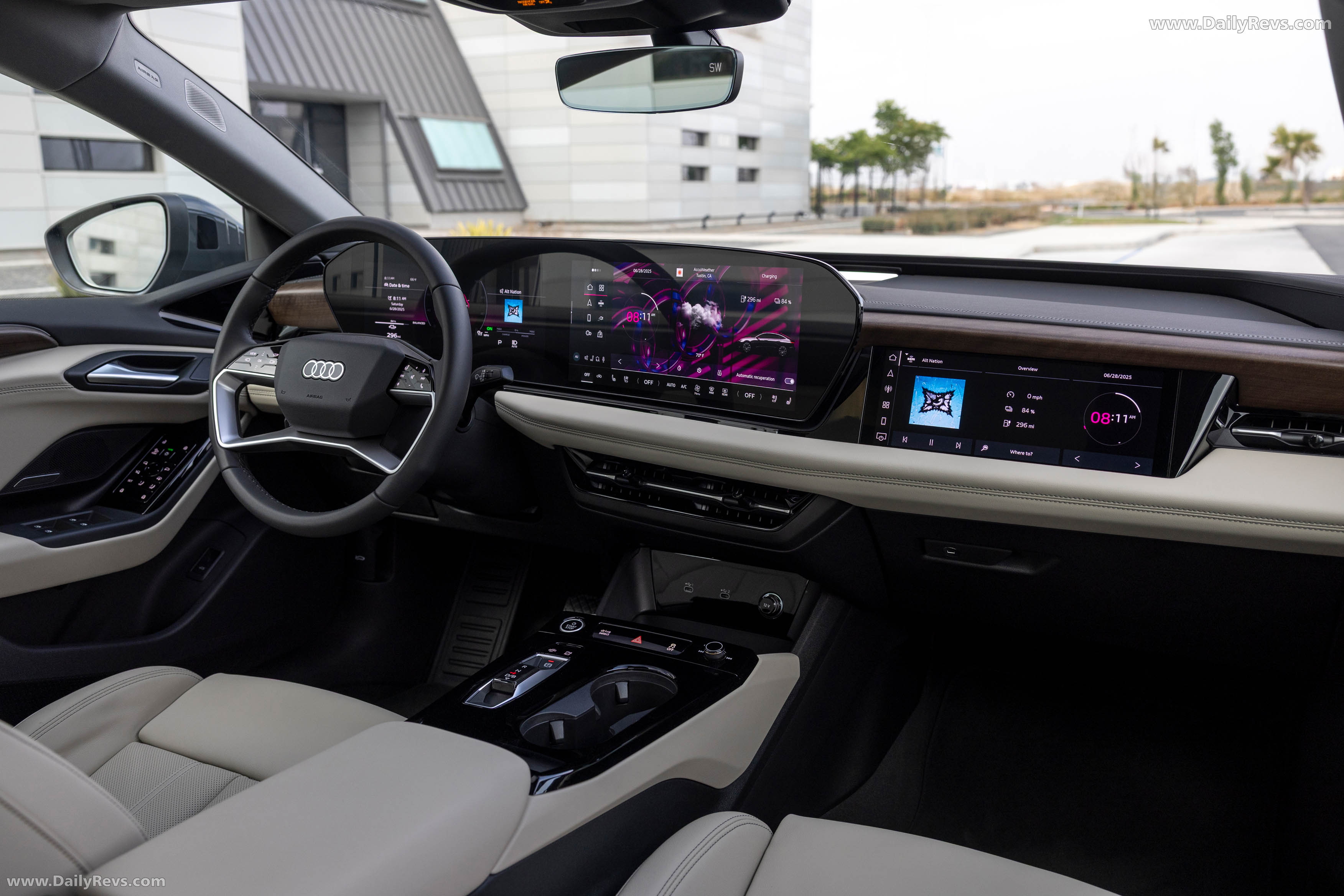 2025 Audi A6 Sportback e-tron C9 Magnet Gray Interior