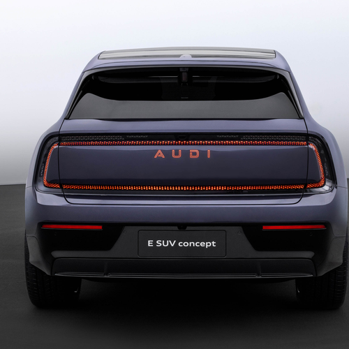 2025 Audi E SUV Concept Rear View