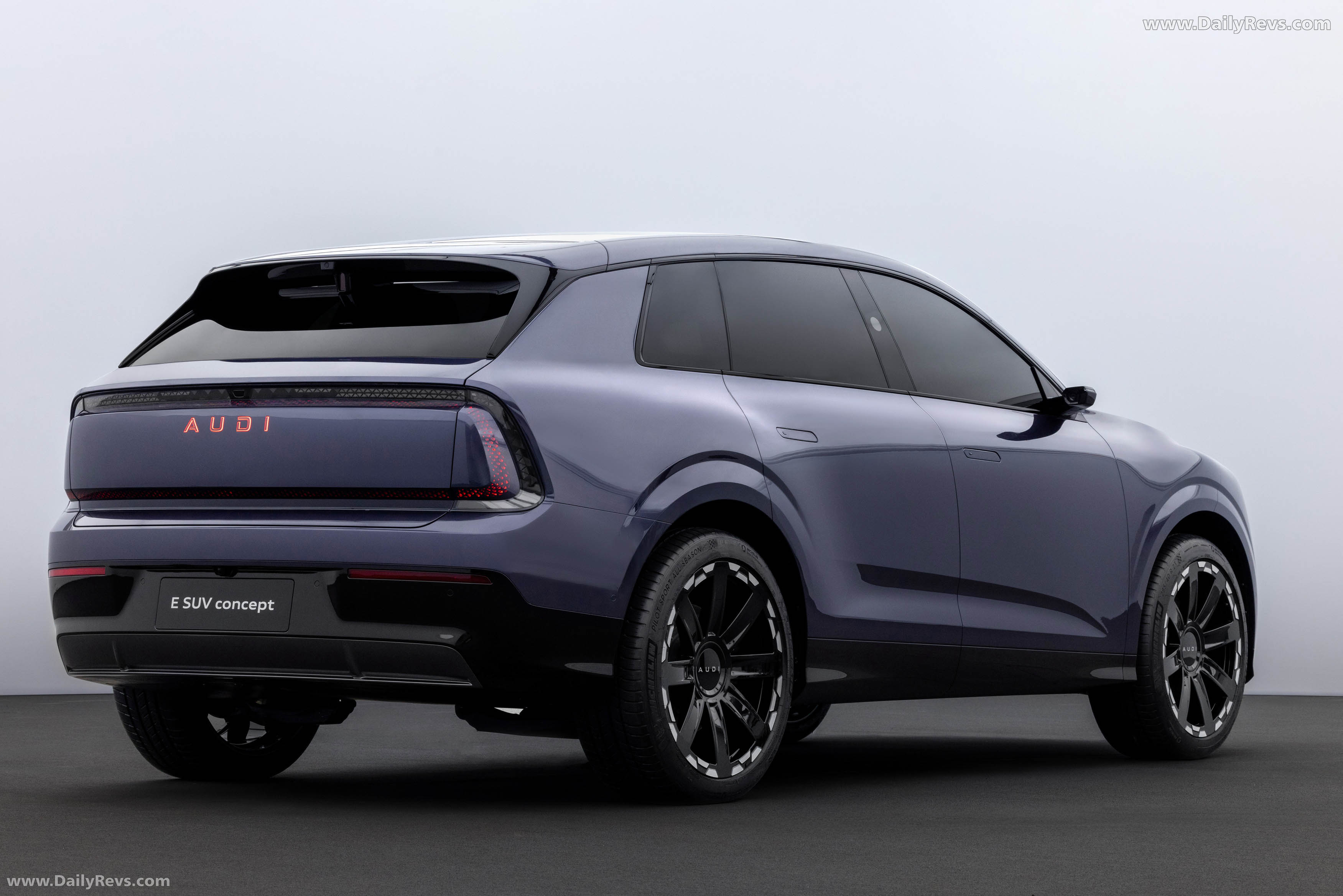 2025 Audi E SUV Concept Rear View