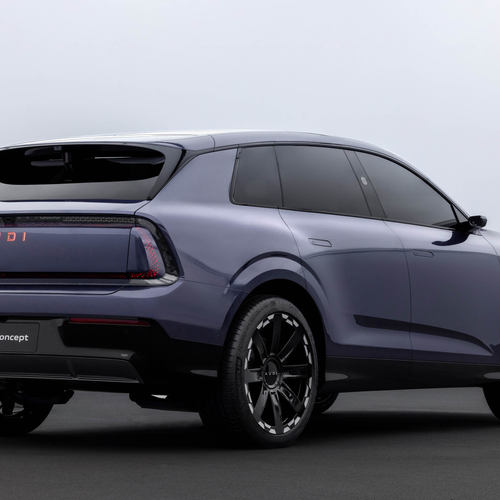 2025 Audi E SUV Concept Rear View