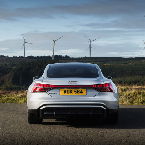 2025 Audi e-tron GT quattro UK Version Rear View