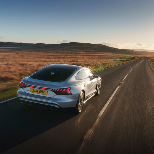 2025 Audi e-tron GT quattro UK Version Rear View